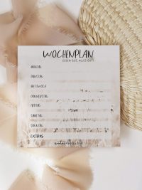 Wochenplaner