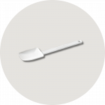 Kleiner „Mix ‘N Scraper“-Schaber